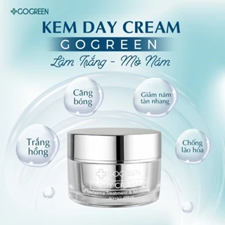 Kem Làm trắng mờ nám Karmel DAY CREAM GOGREEN – 50gr