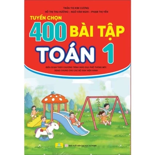 Sách - Tuyển chọn 400 bài tập Toán 1