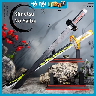 Đồ Chơi Lắp Ráp LEGO Mô Hình Thanh Kiếm Nhật Luân Của Tanjiro, Rengoku, Zenitsu Trong Kimetsu No Yaiba Với 300+ PCS