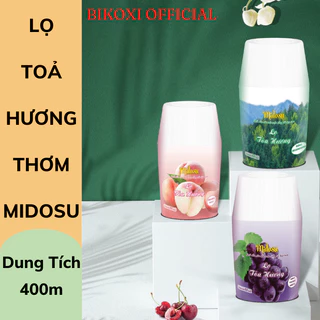 Lọ Tỏa Hương Bikoxi Midosu Hương Thơm Tự Nhiên Dễ Chịu Khử Mùi Sáp Thơm Phòng