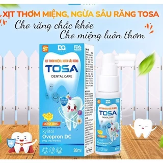 QT Xịt thơm miệng ngừa sâu răng Tosa - 30ml (QT không bán)