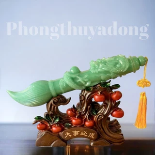 Đài Bút Long Môn - Bộ Giá Bút Văn Xương Vật Phẩm Phong Thủy Chuyên Decor Văn Phòng, Phòng Trưng Bày, Bàn Sếp, Quà Tặng