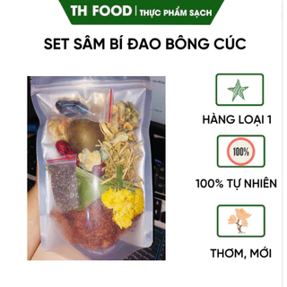 Set Sâm Bí Đao Bông Cúc Hạt Chia 10 Vị Nấu 8 Lít Nước TH FOOD