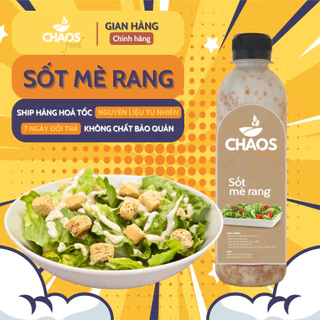 Xốt mè rang, sốt salad mè rang, xốt trộn salad - Siren Food