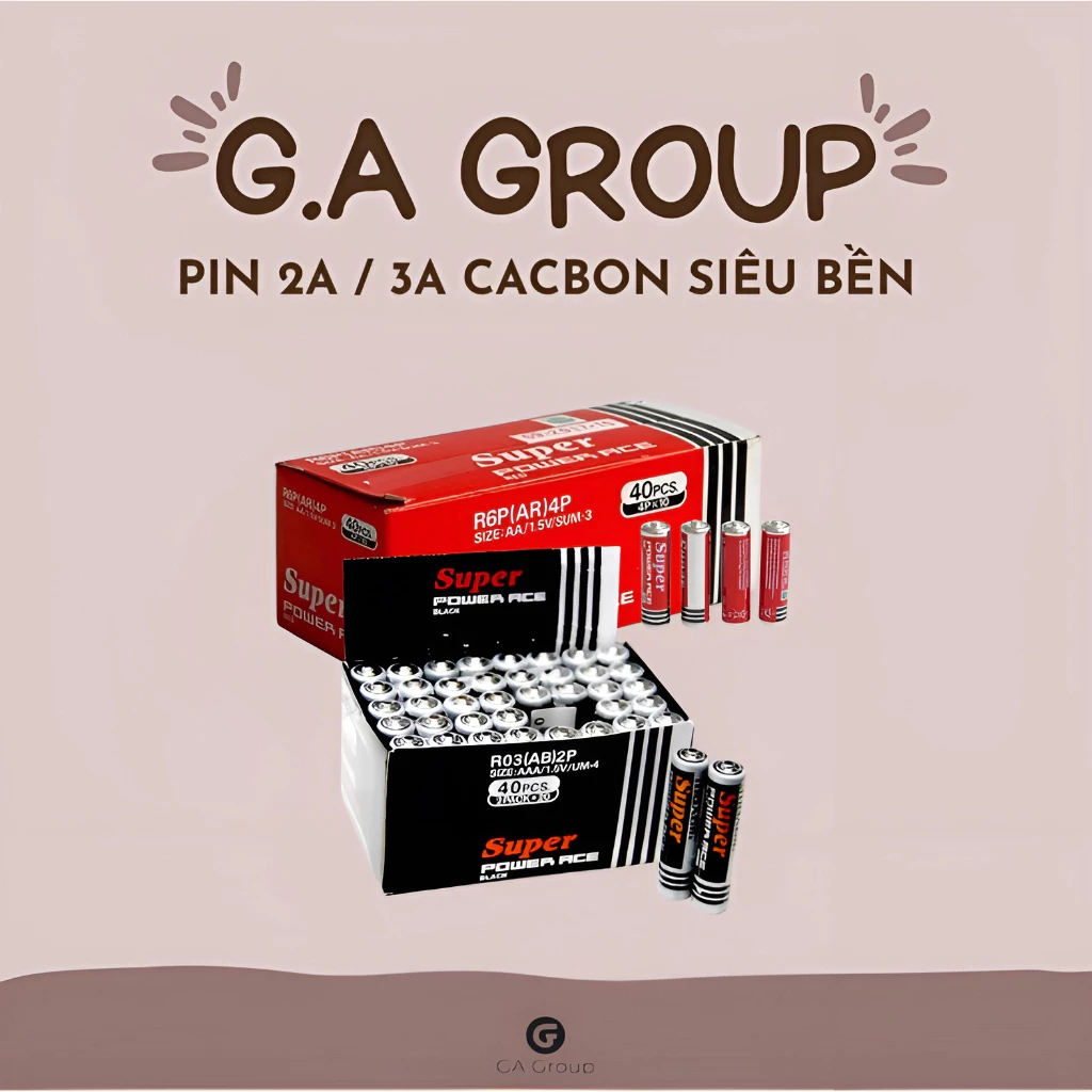 Hộp Pin AA - AAA ( Pin Tiểu ) Max-ell Siêu Bền - Hàng Nhập Khẩu Dùng Cho Đồng Hồ, Micro,..