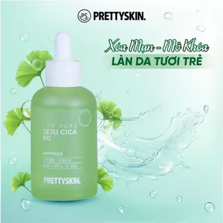 Tinh Chất Serum Rau Má Prettyskin Jeju Cica Phục Hồi Cho Da Dầu Mụn 50ml