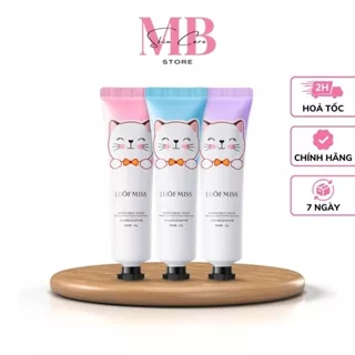 Kem Dưỡng Da Tay Mèo Luôfmiss 30g Hand Cream Dưỡng Ẩm, Chống Khô Da, Nứt Nẻ Mùa Thu, Mùa Đông Nội Địa Trung