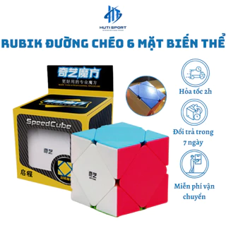 RuBik Đường Chéo, Rubik 6 Mặt Biến Thể Lập Phương WiYi Cube Không Viền, Có Viền Phát Triễn Trí Tuệ Cao Cấp