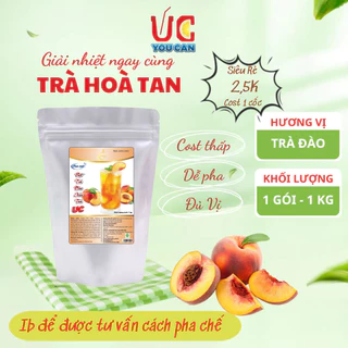 Trà Đào UC(1 gói 1kg) Hàng Công Ty, Thơm Ngon, Chuẩn Vị, Dễ Pha, Nước Uống Giải Khát