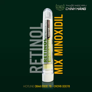 Bột Retinol trộn minoxidil tăng enzyme