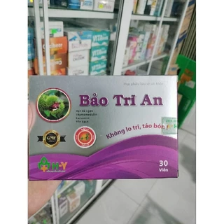 BẢO TRĨ AN cho người bị trĩ nội, trĩ ngoại, đau rát hậu môn, táo bón, thành mạch yếu, sa búi trĩ