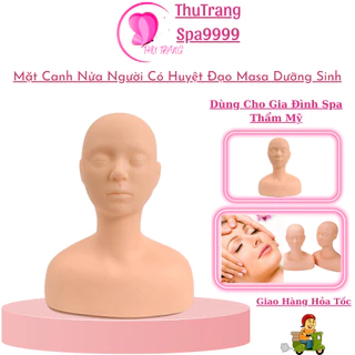 Đầu Canh Nửa Người Có Huyệt Đạo | Manocanh Dưỡng Sinh Học Massage Mặt Nhấn Huyệt Đạo.