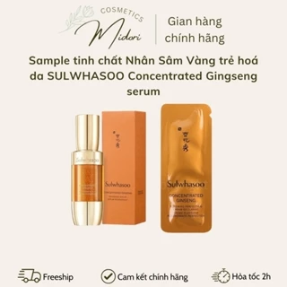 TINH CHẤT NHÂN SÂM VÀNG TRẺ HÓA DA SULWHASOO CONCENTRATED GINSENG SERUM