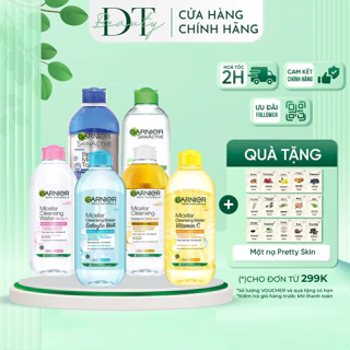 Nước Làm Sạch Và Tẩy Trang Cho Mọi Loại Da Garnier Micellar Cleansing Water 400ml