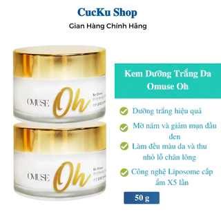 Kem Dưỡng Trắng Da OMUSE OH, kem dưỡng da, kem dưỡng ẩm, giúp mờ nám, giảm thâm cuckushop 50 g