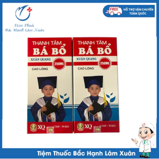 Thanh Tâm Bá Bổ Xuân Quang Dùng Cho Trẻ Suy Dinh Dưỡng,Còi Xương,Chậm Lớn 250ml