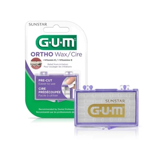 [Air, Hàng Mỹ] Sáp GUM Orthodontic Wax/Cire, Mint with Vitamin E and Aloe Vera của Mỹ