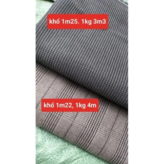 (1kg) vải tuytsi mềm may khoác blazer, chân váy ...