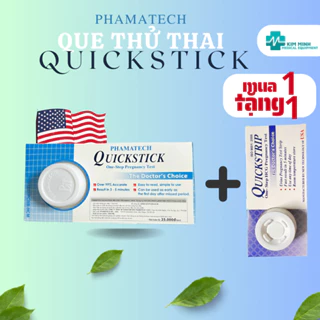 Que thử thai Quickstick hàng nhập khẩu USA phát hiện thai sớm, độ chính xác cao