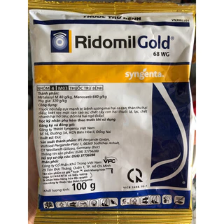 RIDOMIL GOLD 68WG SYNGENTA CHÍNH HÃNG 100G