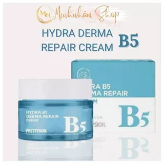 Kem Dưỡng Hydra Derma Repair Cream B5 Pretty Skin 52ML, Phục Hồi Và Dưỡng Trắng Ngừa Mụn Se Khít Lỗ Chân Lông