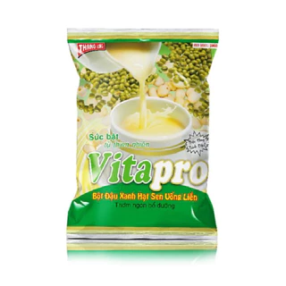 BỘT ĐẬU XANH HẠT SEN 350GR ( CÓ ĐƯỜNG) - MÁT GAN , THANH LỌC