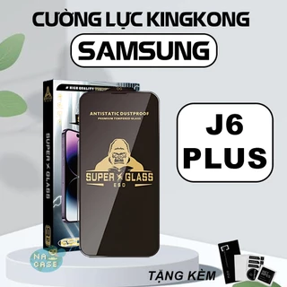 Kính cường lực Samsung J6 Plus 2018 / J6+ Super Kingkong full màn , miếng dán bảo vệ toàn màn hình