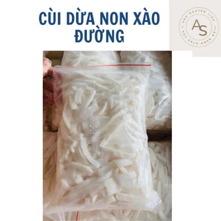 CÙI DỪA NON XÀO ĐƯỜNG TRỌNG LƯỢNG 1KG