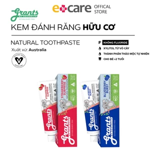 Kem đánh răng trẻ em Grants Of Australia Kids Natural Toothpaste 75g