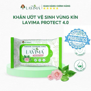 Lavima Khăn ướt (gói 10 tờ