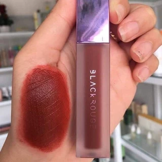 Son kem lì Blackrouge A12 màu đỏ nâu chính hãng lì mịn lâu trôi