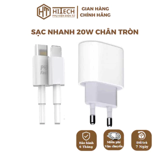 Sạc Nhanh Cao Cấp 20W Chân Tròn, Ổn Định, Đảm Bảo An Toàn - HiTech