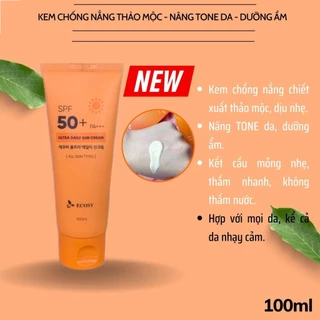 Kem chống nắng Ecosy Ultra SPF 50 cam 100ml