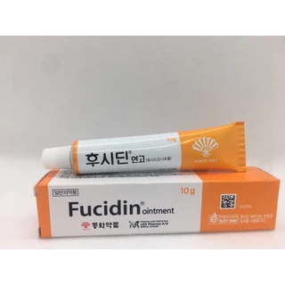 Kem bôi sẹo Fucidin Hàn Quốc, 10g, kem bôi da đa năng, kem bôi mụn, mủ, vết thương