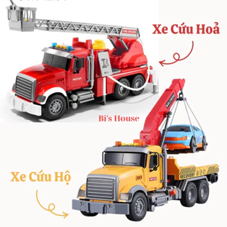 Xe cứu hoả, xe cứu hộ- đồ chơi xe giành cho bé