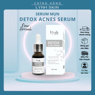 Serum Hỗ Trợ Giảm Mụn Mờ Thâm, Gom Khô Cồi Mụn  DETOX ACNES SERUM - LYNH SKIN