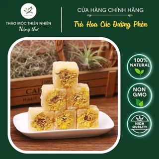 Trà Hoa Cúc Đường Phèn 💥 HÀNG LOẠI 1 💥 Trà Mật Ong Dạng Viên, Nhỏ Gọn, Tiện Dụng