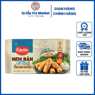 [ SHIP HOẢ TỐC HCM 2H ] Nem Rán Hà Nội Cầu Tre Đặc Biệt Hải Sản  (300g)