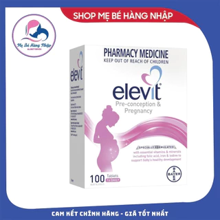 Elevit bầu Úc-BỒI BỔ CHO MẸ CHẮC KHỎE CHO BÉ