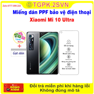 Miếng dán PPF bảo vệ điện thoại Xiaomi mi 10 ultra