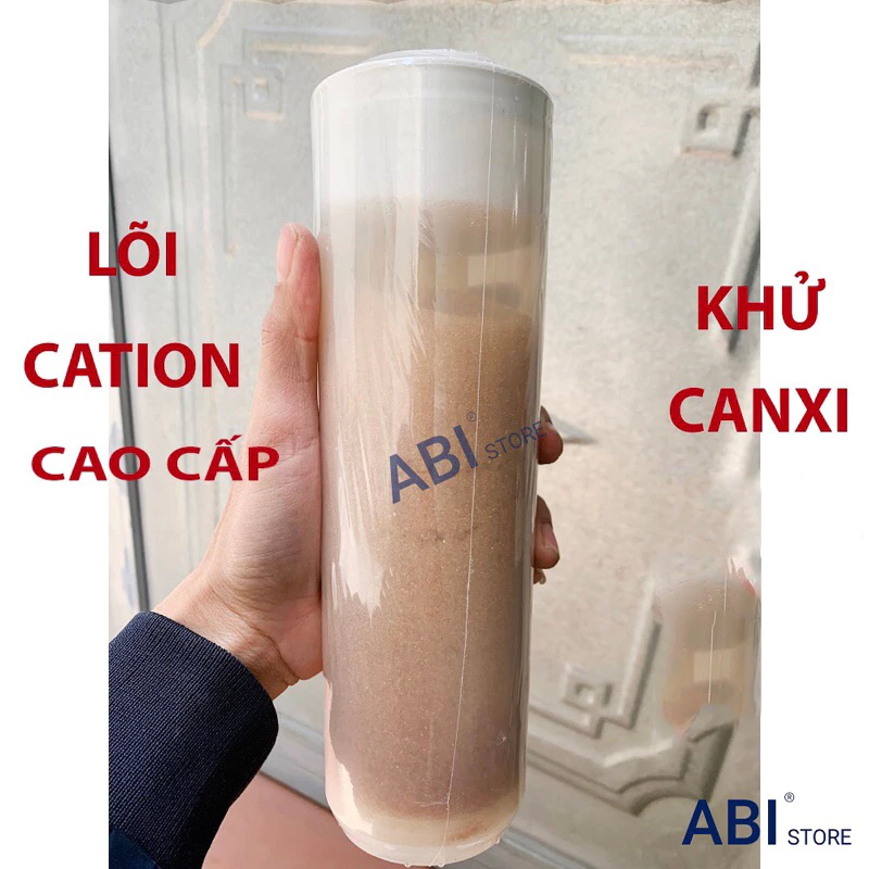 Lõi lọc CATION khử canxi cao cấp 10 inch