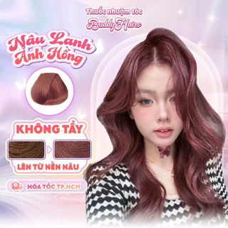 Thuốc nhuộm tóc Nâu Lạnh Ánh Hồng không cần tẩy tóc của Thuốc nhuộm tóc Buddyhairs, Buddy.hairs, Buddyhair