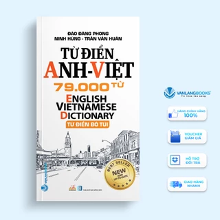 Sách Vanlangbooks - Từ Điển Anh - Việt 79.000 Từ (Vl)
