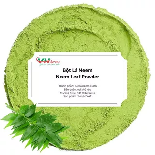 Bột Lá Neem - Bột Lá Sầu Đâu Nguyên Chất Túi 1Kg(Neem Leaf Powder) Thảo Dược Việt Hiệp