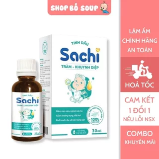 Tinh Dầu Tràm - Khuynh Diệp Sachi Giúp Làm Ấm Cơ Thể, Giảm Chướng Bụng, Làm Dịu Các Vết Côn Trùng Cắn 30ml