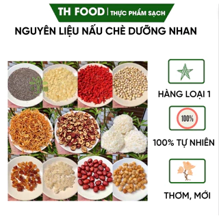 nguyên  liệu  chè dưỡng  nhan ( 100g ) TH FOOD