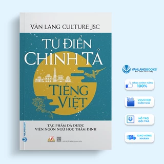 Sách - Từ Điển Chính Tả Tiếng Việt (Vl) - VLB