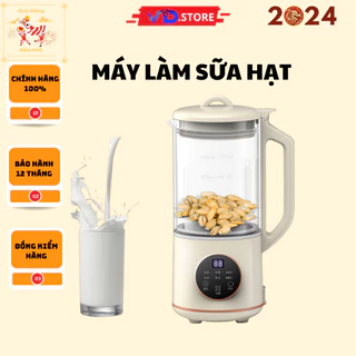 Máy làm sữa hạt VD.STORE 1200 ml cối thủy tinh chịu nhiệt 6 chế độ nấu đa năng