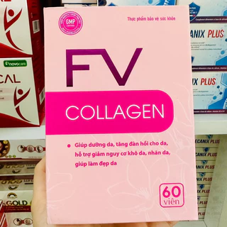 VIÊN UỐNG FV COLLAGEN GIÚP ĐẸP DA, GIẢM RỤNG TÓC