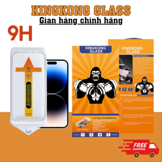 [ MỚI ] Kính cường lực khung tự dán KINGKONG KKTD 9H chống va đập, trong suốt - chống nhìn trộm dành cho các dòng iphone